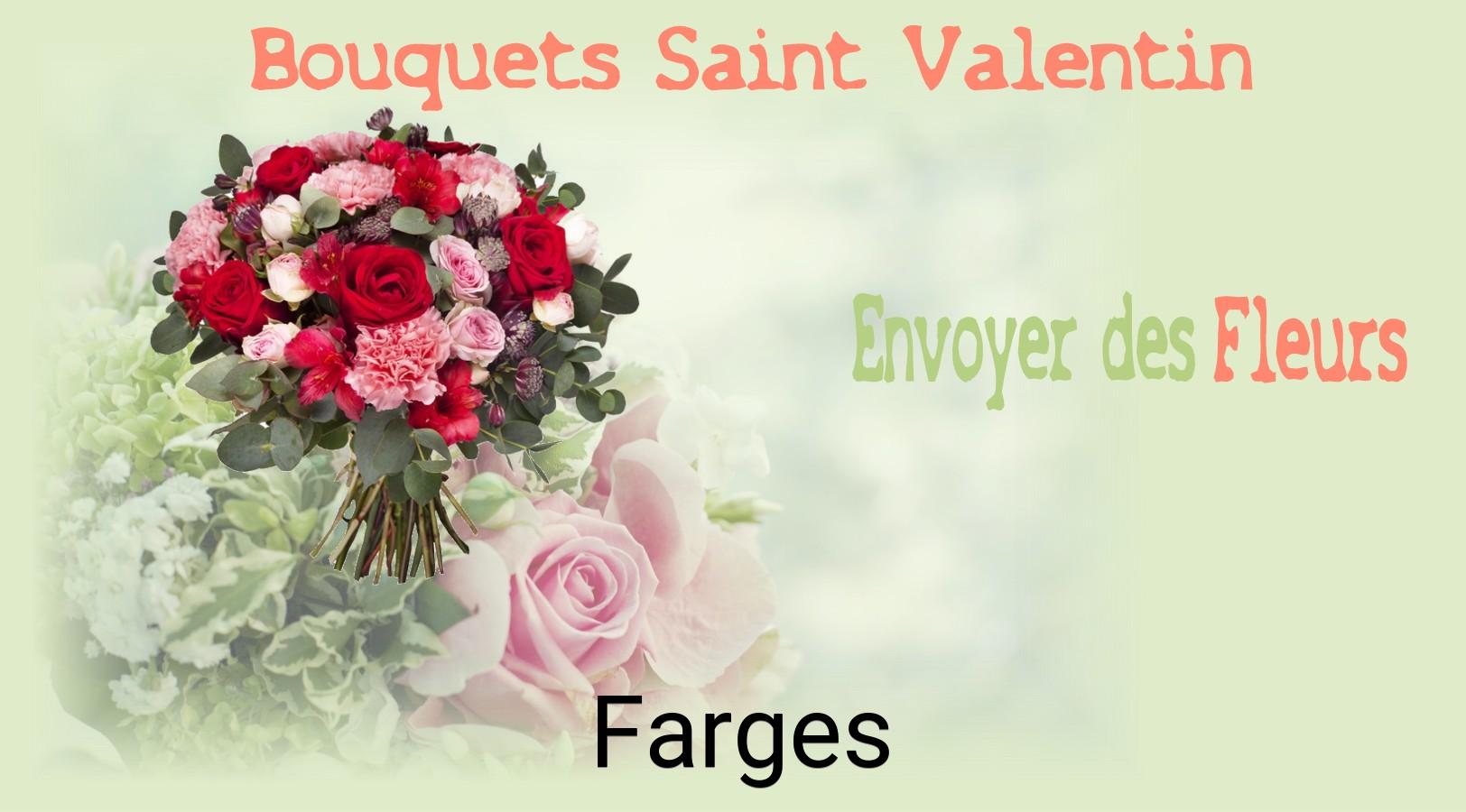 Roses de Saint-Valentin livrées à Farges
